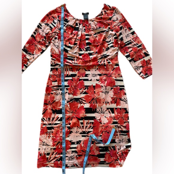 Ann Taylor Petite Pastel Patterned dress size small - Picture 6 of 11